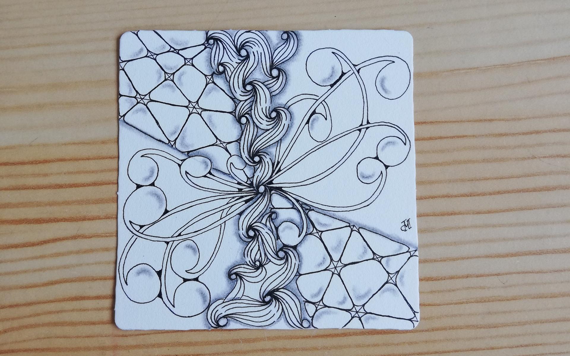 Zentangle Kachel