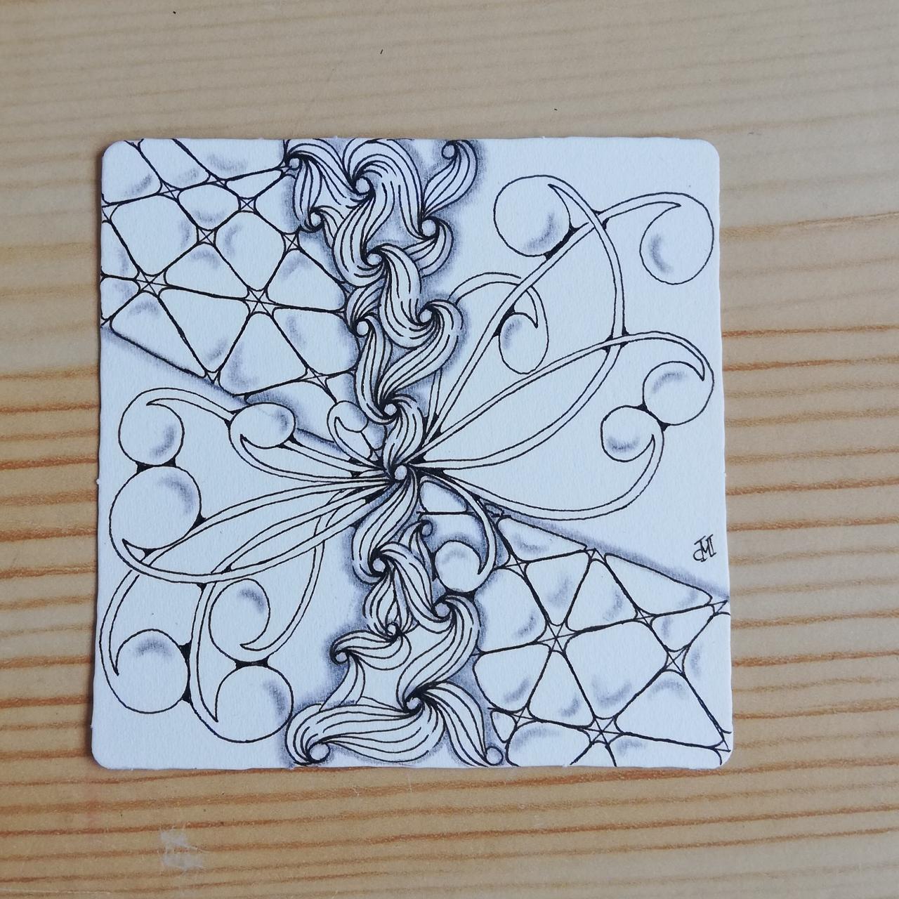 Zentangle Kachel